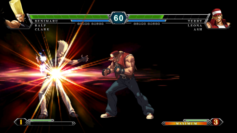 Illustration for article titled The First King of Fighters XIII Screen Shots Bust Out